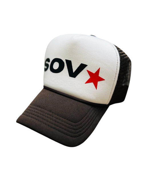 Sov star trucker hats